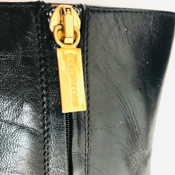 SERGIO ROSSI two tone boots - Picture 7 of 13